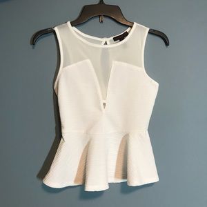 NEW White Material Girl Blouse